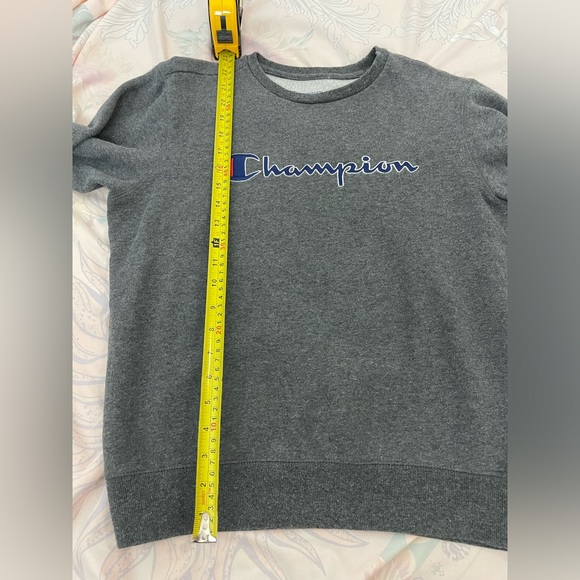 CHAMPION Sports Grey Sweatshirt Boys L - Picture 10 of 11
